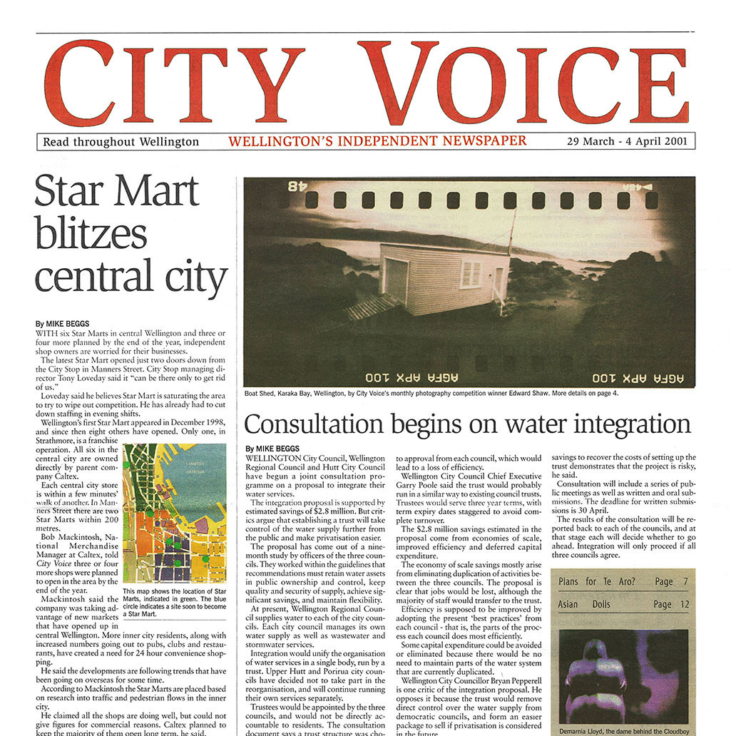 City Voice, 29th March 2001