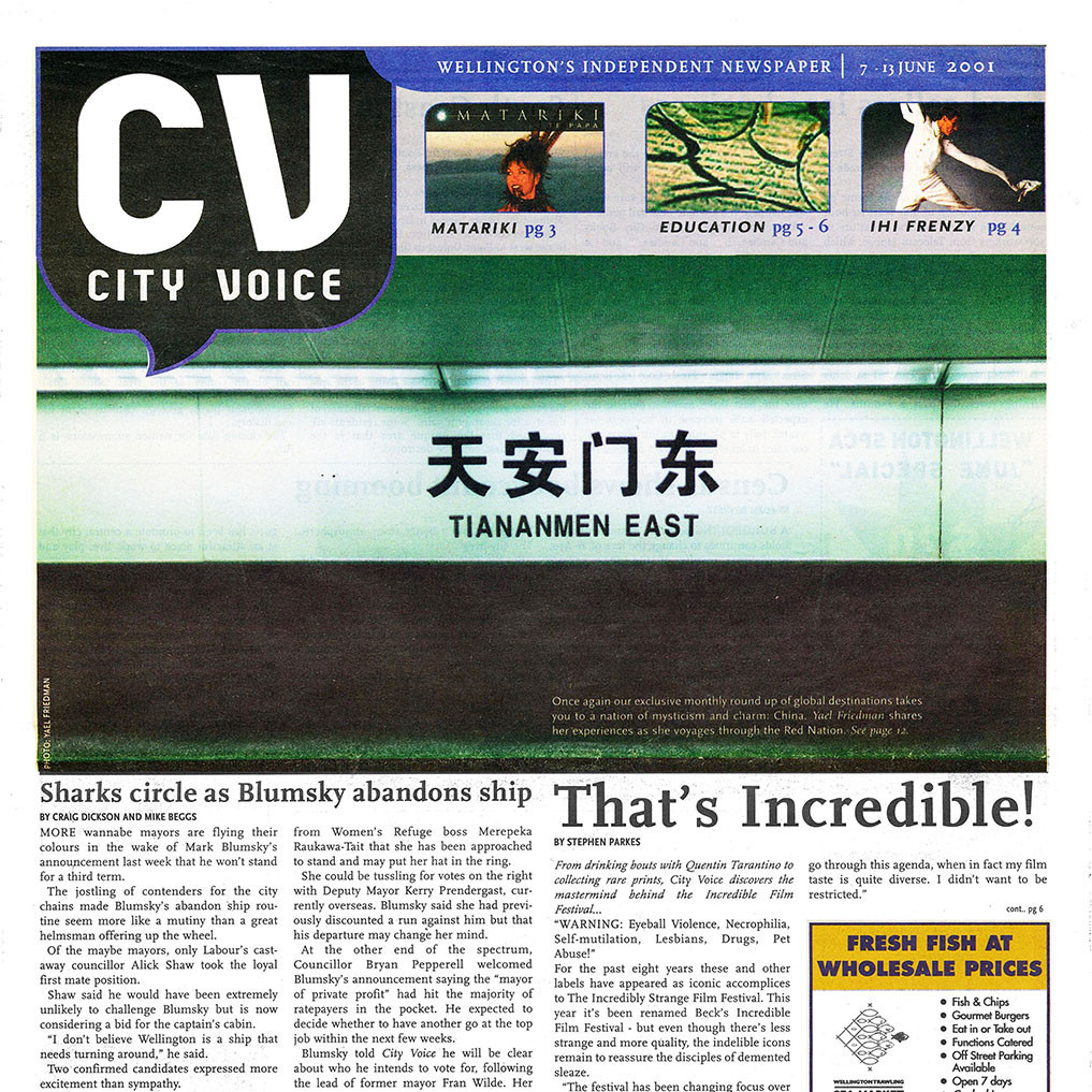City Voice, 7th June 2001