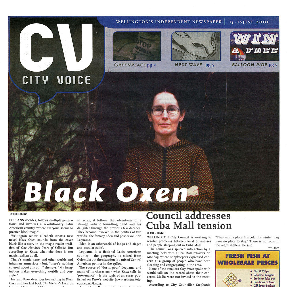 City Voice, 14th June 2001