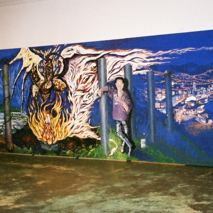 Marz Cummings memorial mural 