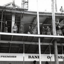 Construction site, Lambton Quay