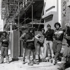 Norwich Union Building construction site