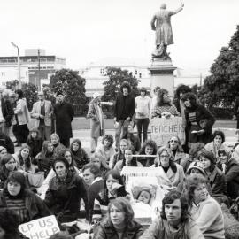 Demonstration by trainee teachers.
