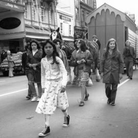 Parade in Willis Street