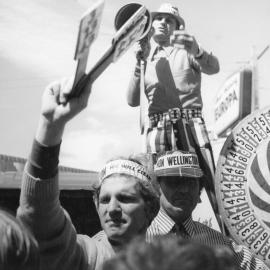 Raffle at a charity fair