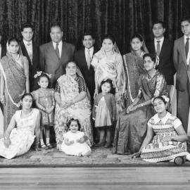Group photograph of a local Indian family