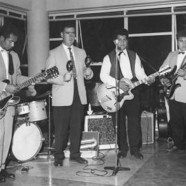 Performing in the Student Union Building, Victoria University