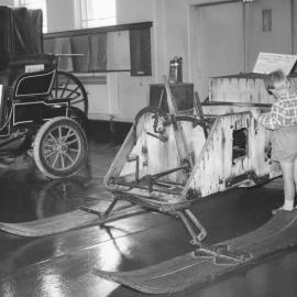 Historic transportation exhibition at the National Museum