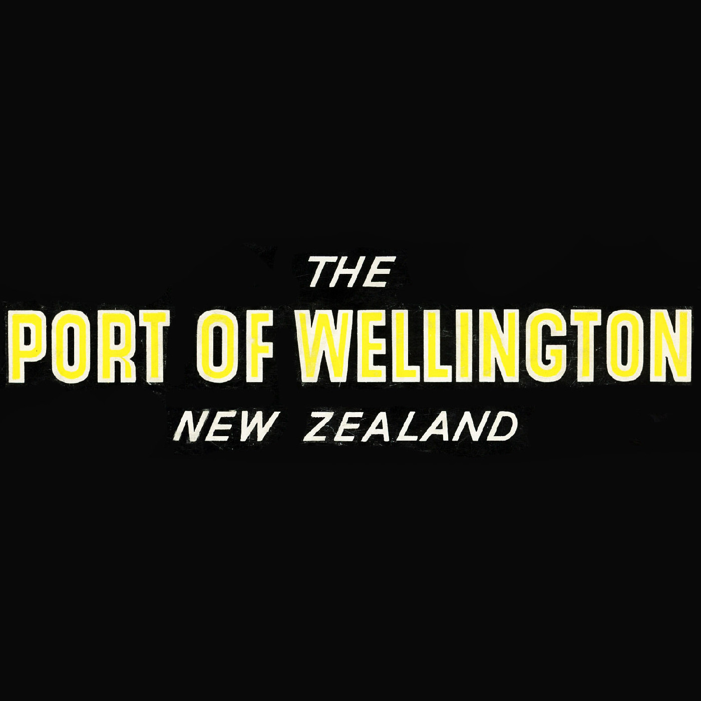 The Port of Wellington, New Zealand (1960)