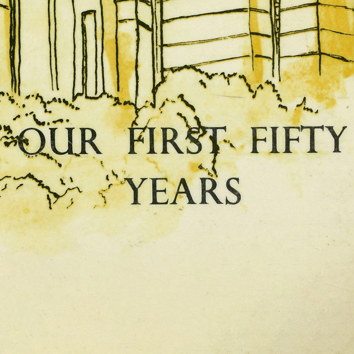 Our First Fifty Years : a history of Wellington East Girls' College