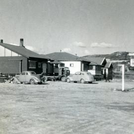 Relocated houses on Rongotai Road