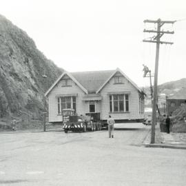 House relocation through the Miramar Cutting