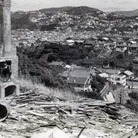 Demolished house, Rongotai Terrace
