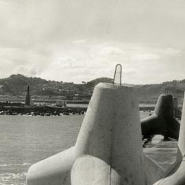 Lyall Bay breakwater and reclamation