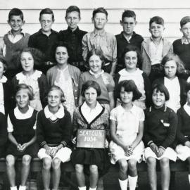 Seatoun School, Standard 3 class of 1934