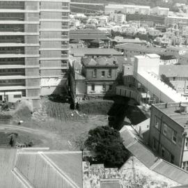 Construction of the Medical School, Wellington Hospital