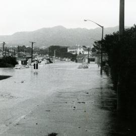 Flooding in Moorefield Road, Johnsonville