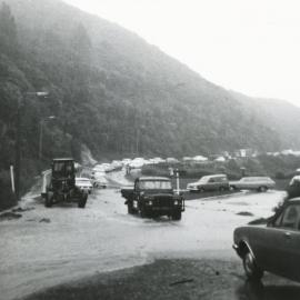 Flooding at the intersection of Churchill Drive and Blackbridge Road