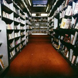 Interior of the mobile library