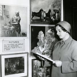 Picture rental service