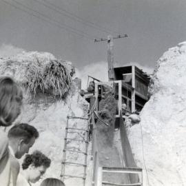 Soil removal for airport development