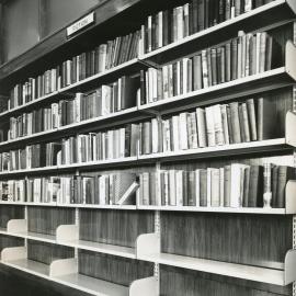 Shelving in the Newtown Library