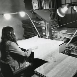 Microfilming newspapers