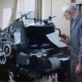 Library printing press