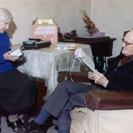 Audio book and large print books promotion