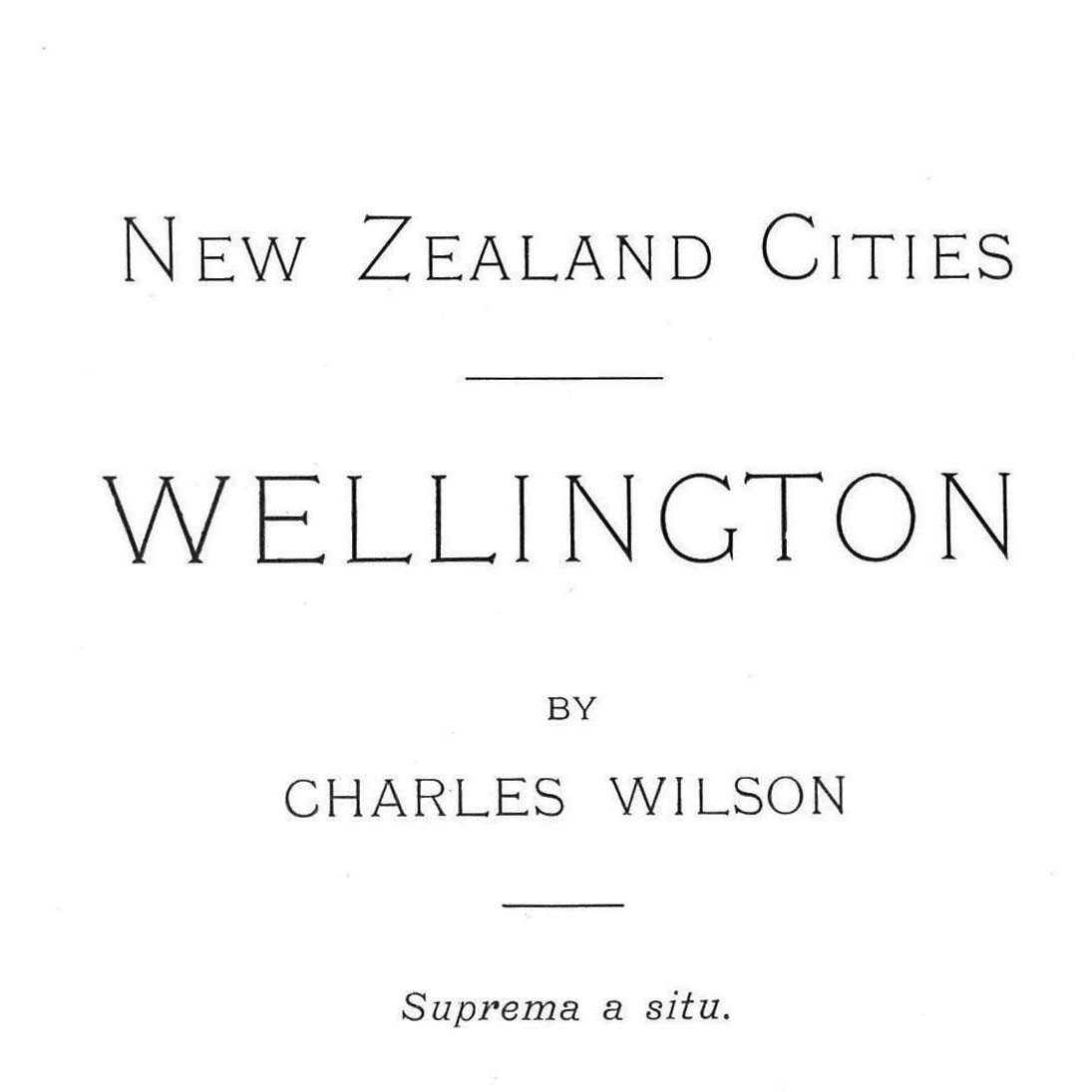 Wellington [1919]