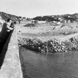 Evans Bay reclamation (I)