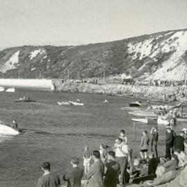 Crowds watching the Masport Cup