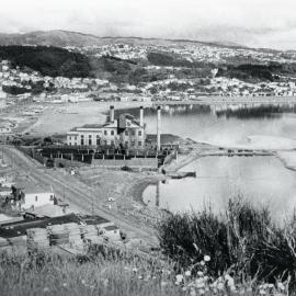 Reclamation around Evans Bay Power Station