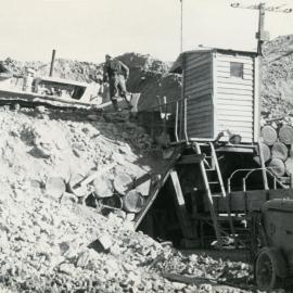 Removal of soil for airport runway