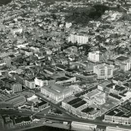 Aerial view of Wellington City