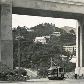 Tram on Glenmore Street