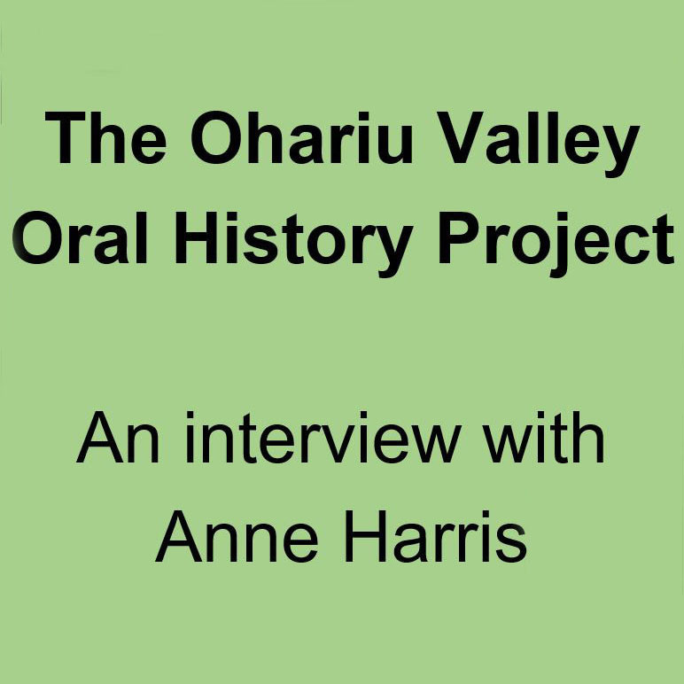 Anne Harris Oral History