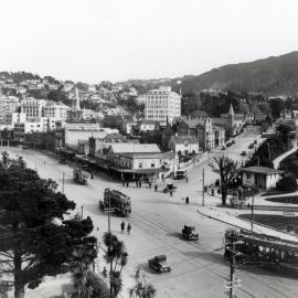 Lambton Quay and Bowen Street