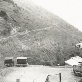 Rail carts and tannery