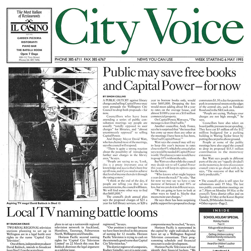 City Voice, 6th May 1993
