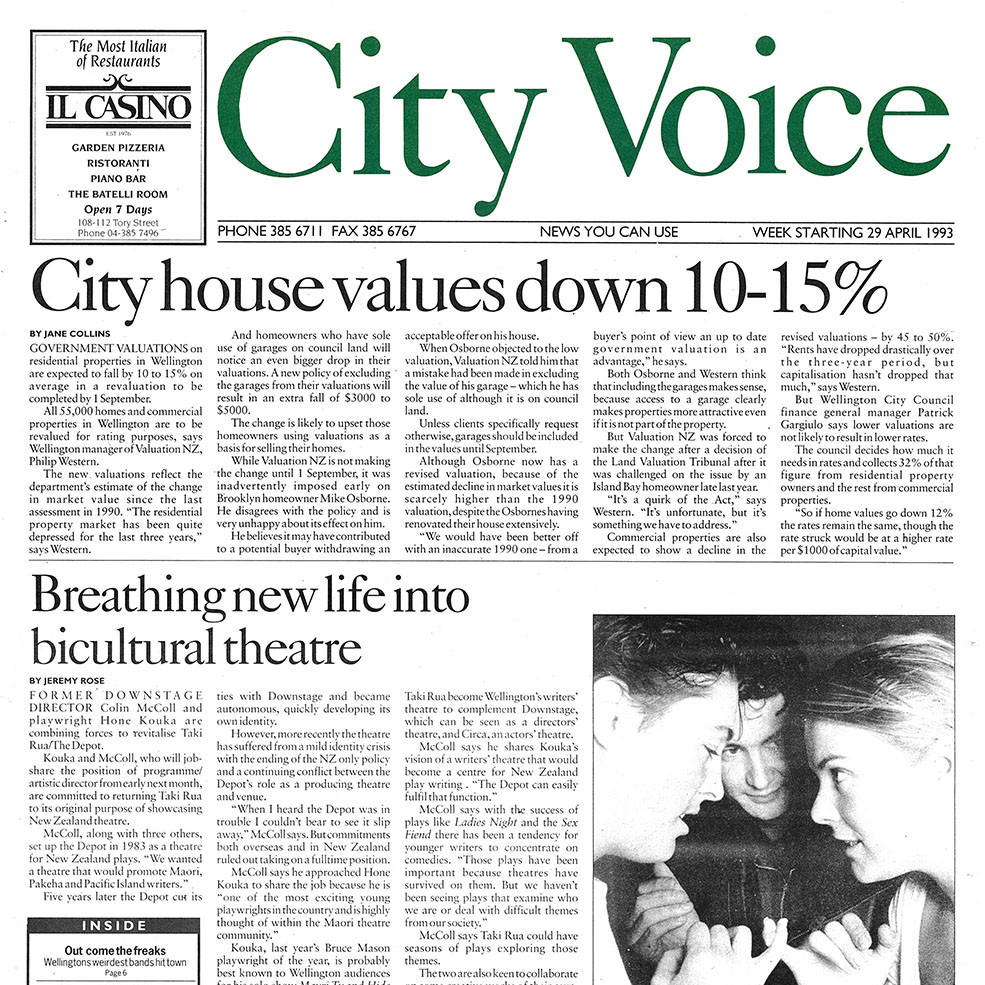 City Voice, 29th April 1993
