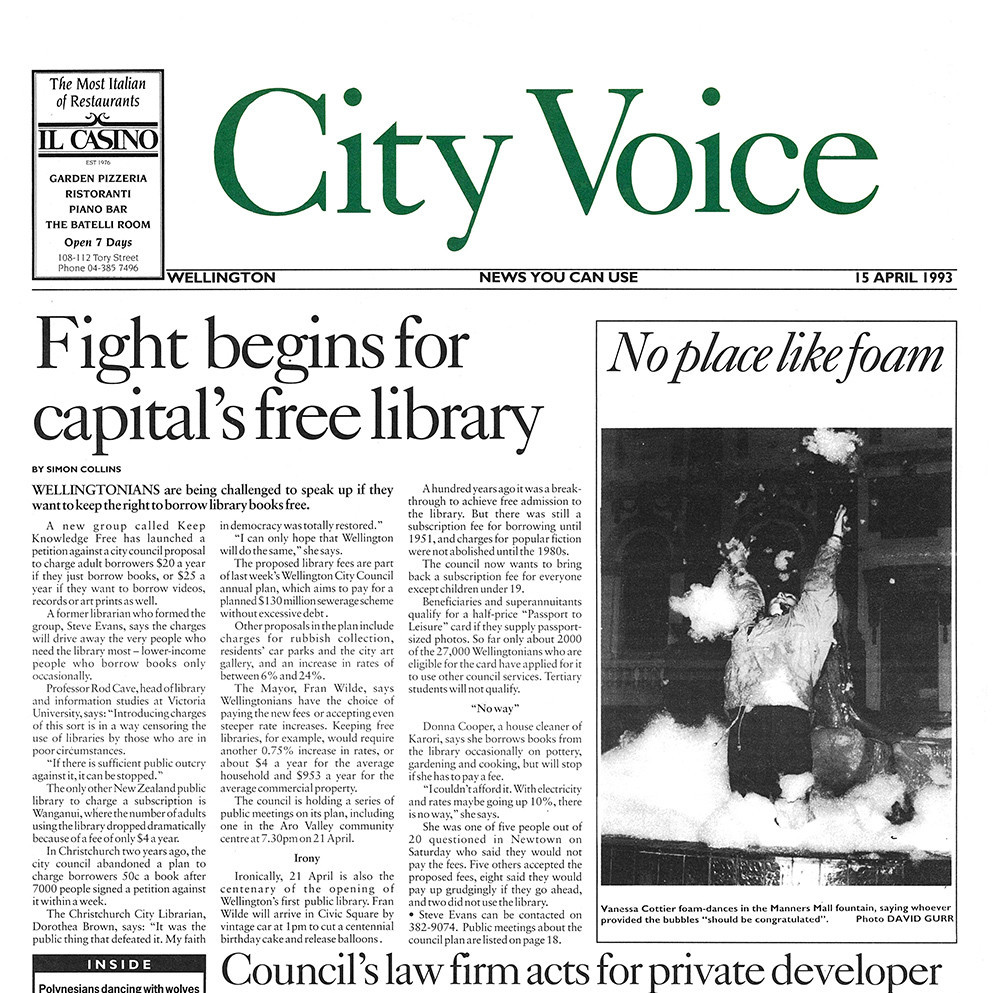 City Voice, 15th April 1993