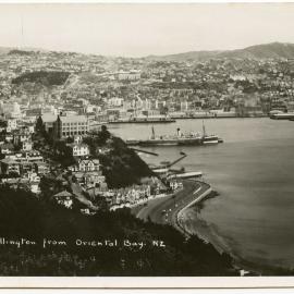 Wellington from Oriental Bay
