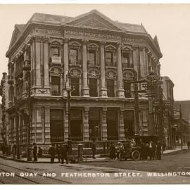 The Union Bank of Australia, Lambton Quay and Featherston Street