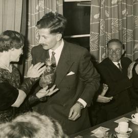 The opening of the Tulip Restaurant, 1959