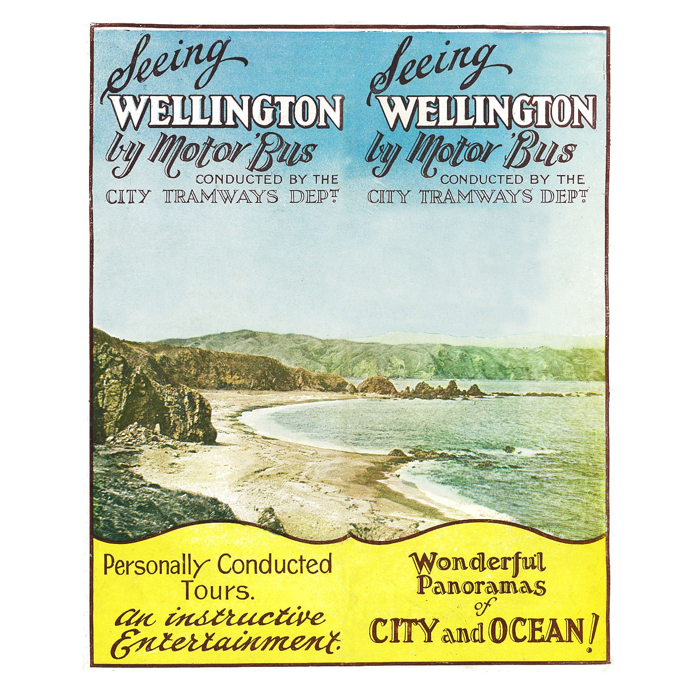 Seeing Wellington by Motor Bus
