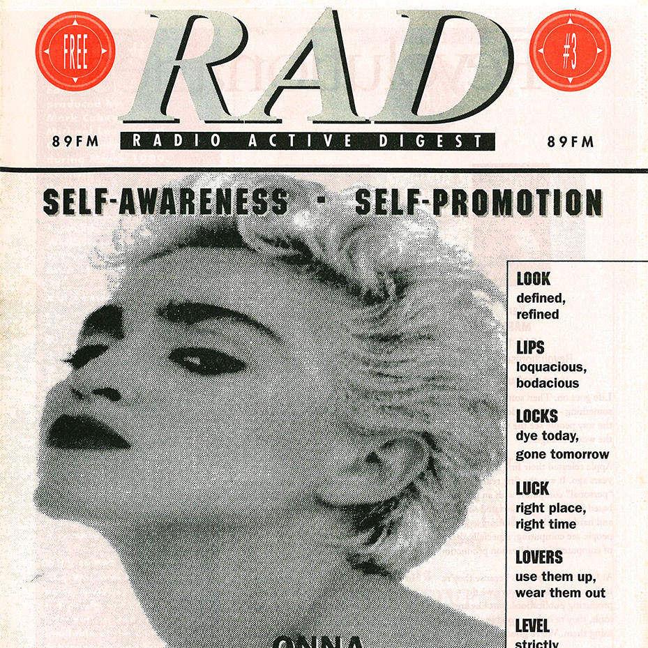 RAD 3,  March 1989