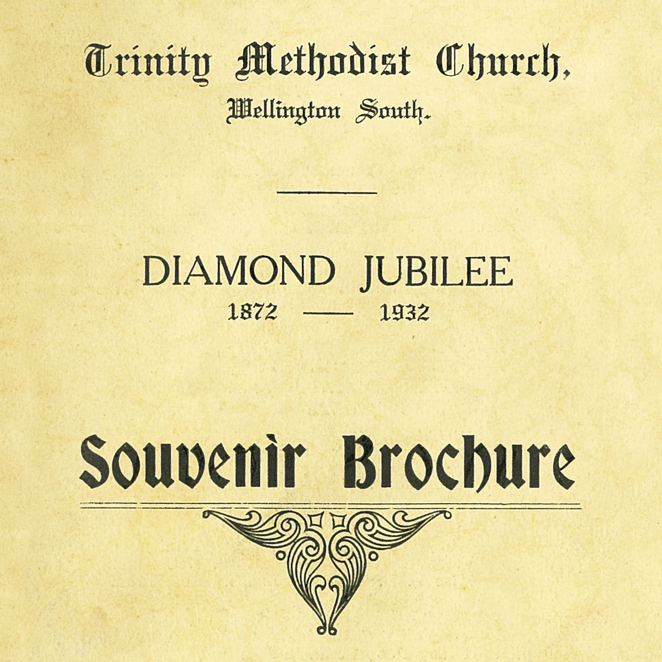 Trinity Methodist Church Diamond Jubilee