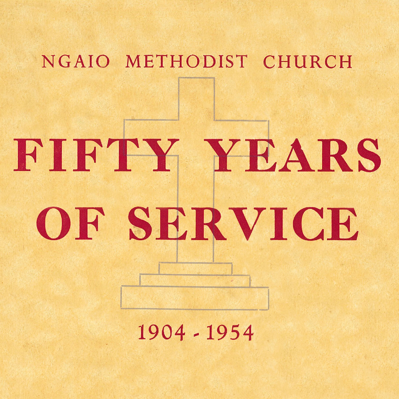 Ngaio Methodist Church: Fifty Years of Service