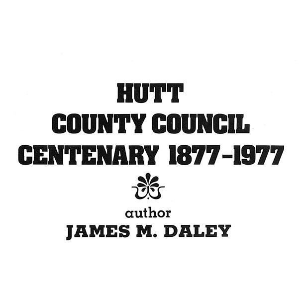 Hutt County Council Centenary 
